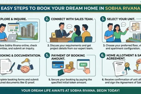 Easy Steps to Book Your Dream Home in Sobha Rivana